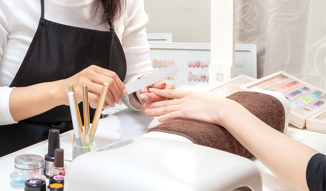 ネイルの施術イメージ
